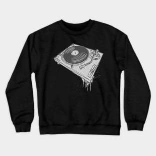 Turntable classic dj Crewneck Sweatshirt